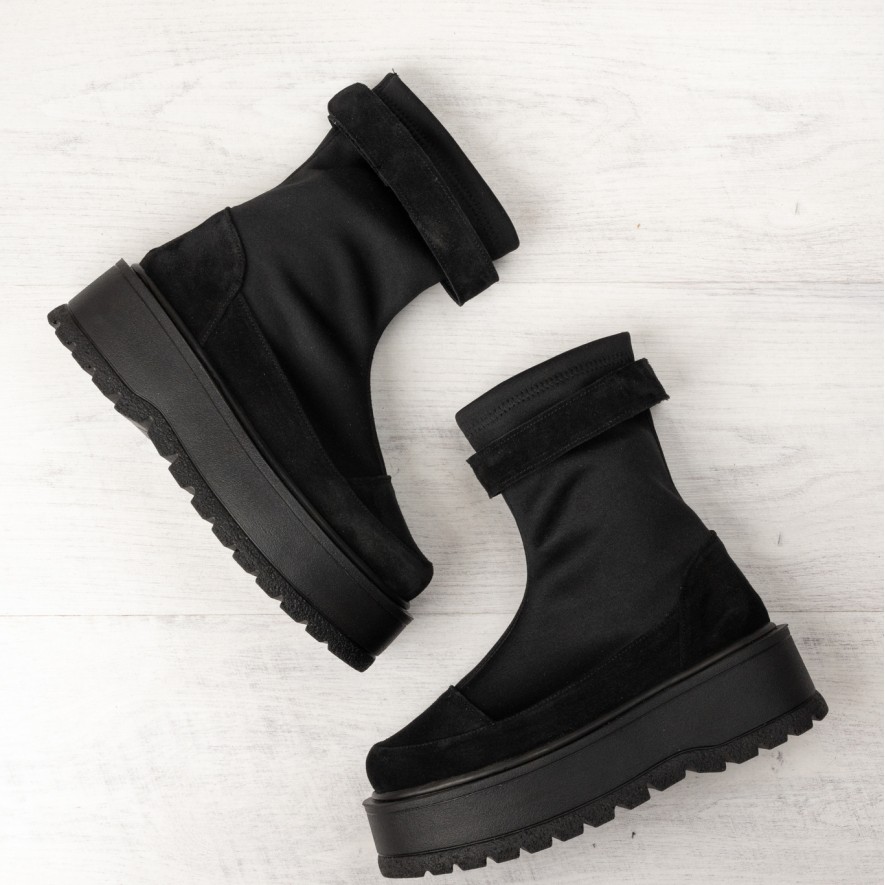     Ghete - Noto - Velur Black